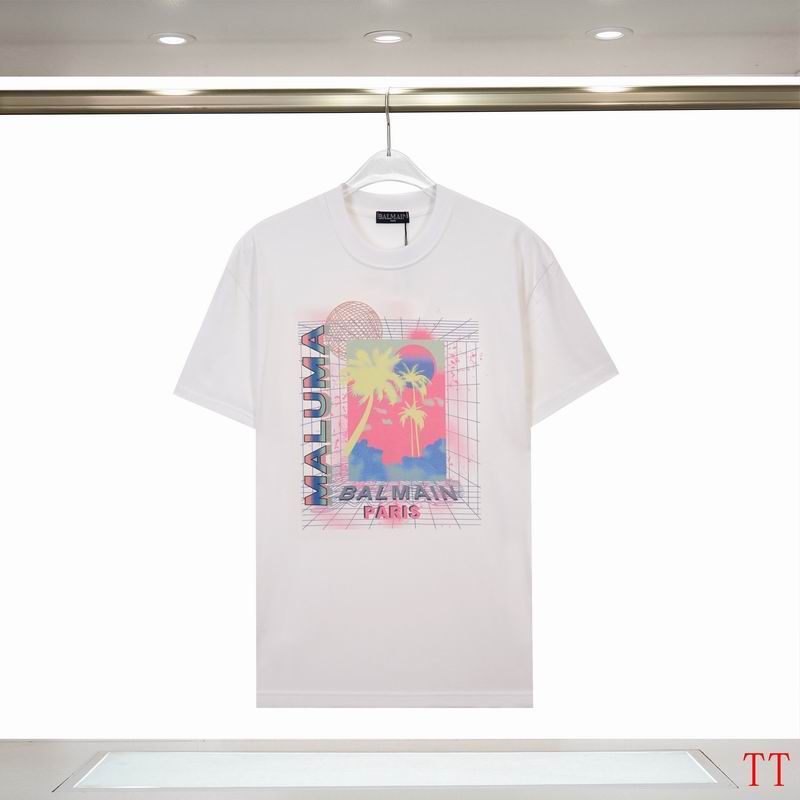 Balmain T-shirt Mens ID:20260520-11
